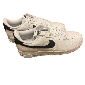 Air Force 1 size 13 white and black